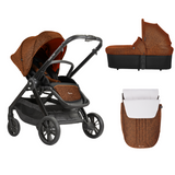 modül | mix  stroller + mono  carrycot + Free footmuff (Orange Sunset)