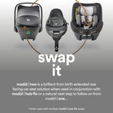 modül | two i-Size baby & toddler car seat | Grey Twilight